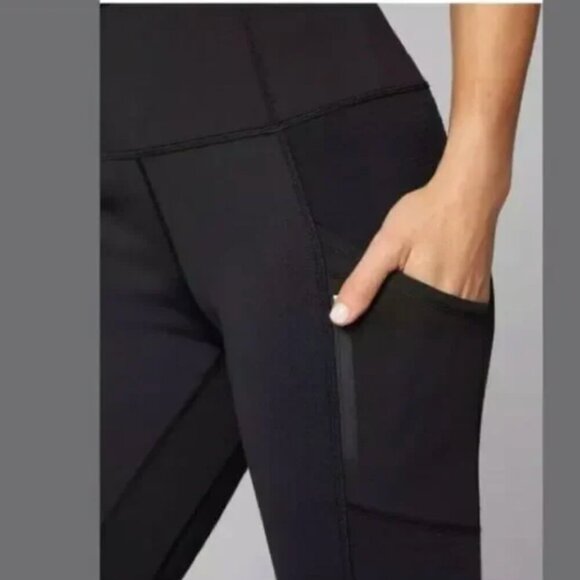 Athleta Sleet High Traverse Tight Black SP - Picture 2 of 15